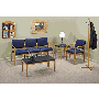 Guest Side Arm Chair, Transitional Lounge Seating