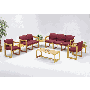 Guest Side Chair with Sled Base, Reception Lounge Seating