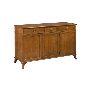 Harden Solid Wood Serving Buffet