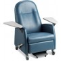 La-Z-Boy Contract Mobile Medical Recliner, Casters with Sliding Step Stool, QC Collection.