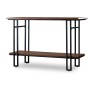 Wholesale Interiors YLX-2646-ST Baxton Studio Newcastle Wood and Metal Console Table