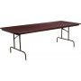 Flash Furniture YT-3696-HIGH-WAL-GG Rectangular High Pressure Laminate Folding Banquet Table