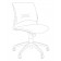 Encore 3311-P Nexxt Basic Task Armless Chair with Polypropylene Back