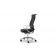 Encore 5384-H-U Pinnacle Upholstered High Back Polished Aluminum Cantilever Arms Synchro Knee Tilt Chair