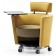 Haworth Hello Seating Mobile Lounge Chair with Tablet 4855-0043